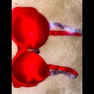 Red bra